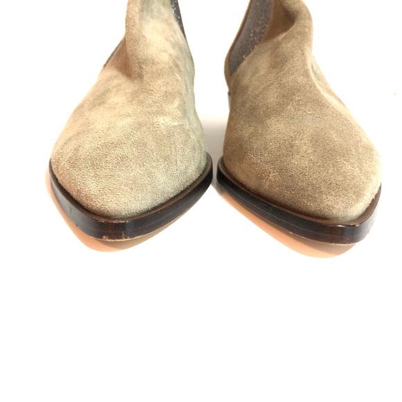 AGL Taupe Suede Chelsea Ankle Boots - 36 - Picture 4 of 9